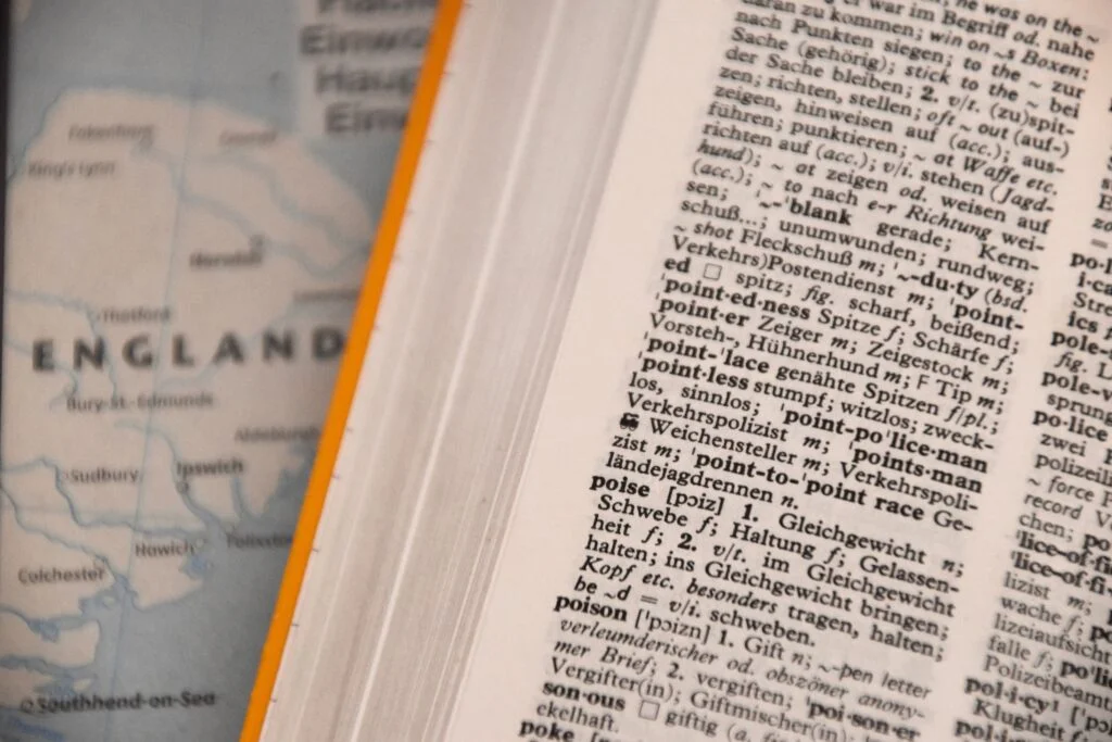 A foreign language dictionary