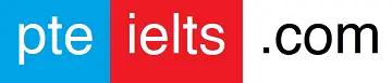 Official blue and red logo of pteielts.com