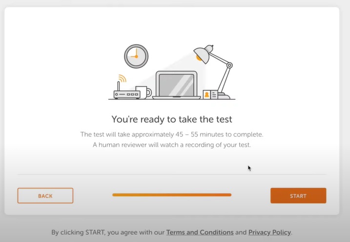 Start the Duolingo English Test