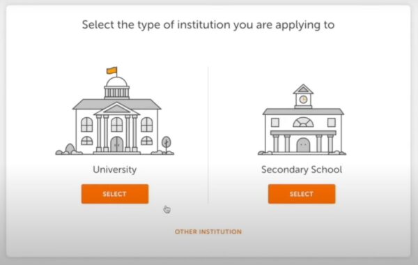 select institution type