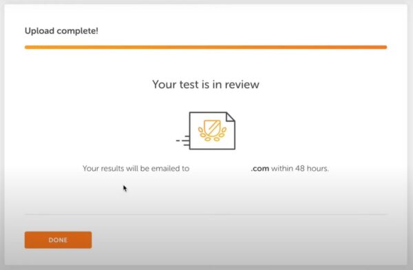 upload Duolingo English test